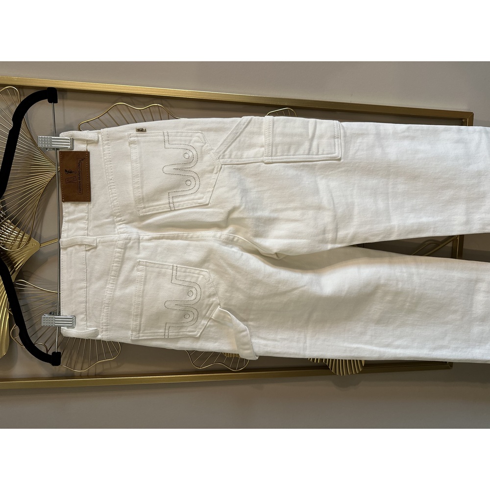 FBC White Tall Farm Nap Jeans - Picture 5 of 16